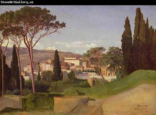 Jean-Achille Benouville View of a Roman Villa